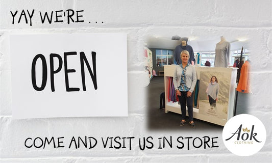 AOK Clothing is celebrating this special day... Thursday 14th May 2020 - Return to Retail