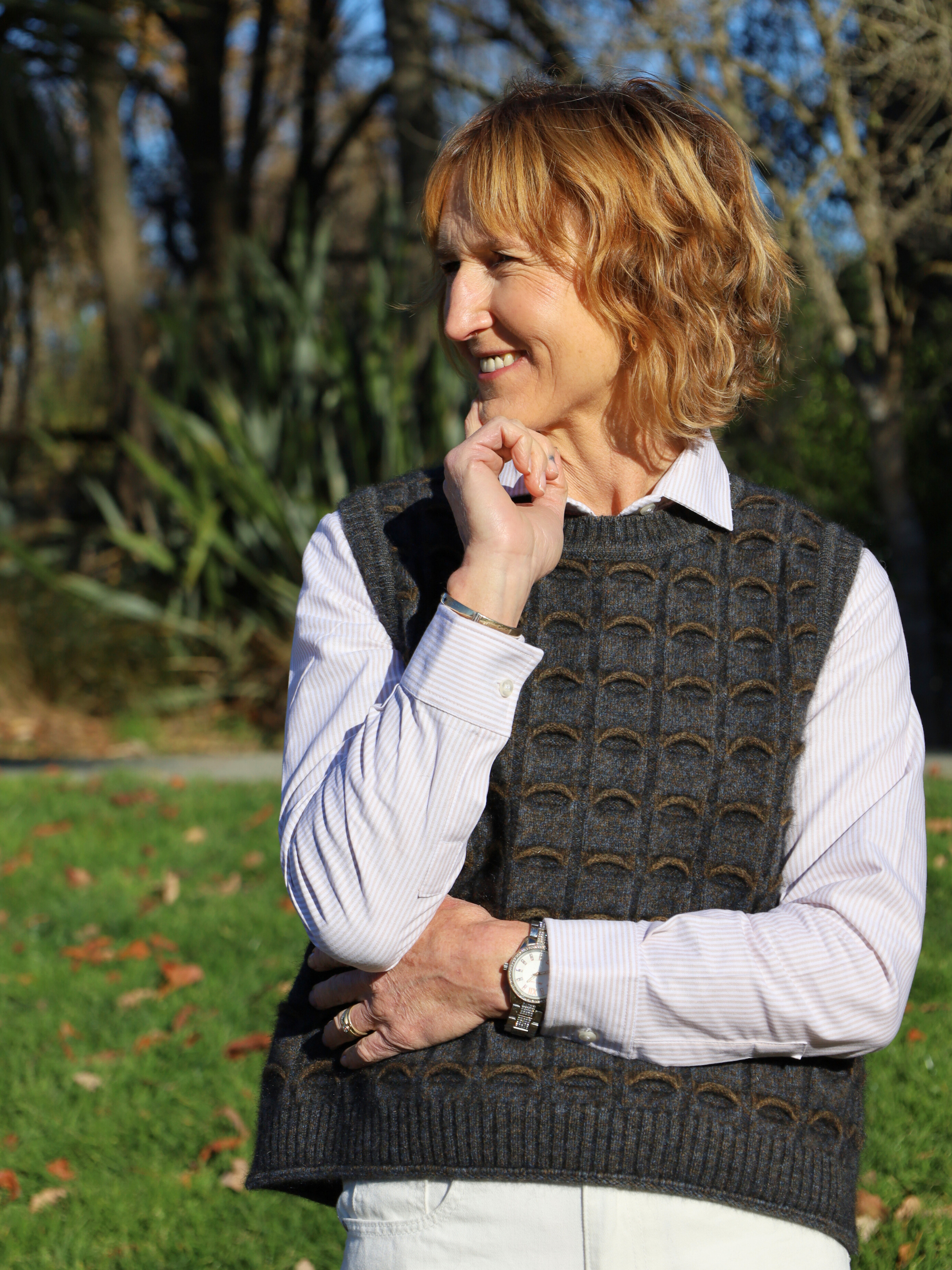 merino possum grey vest 3