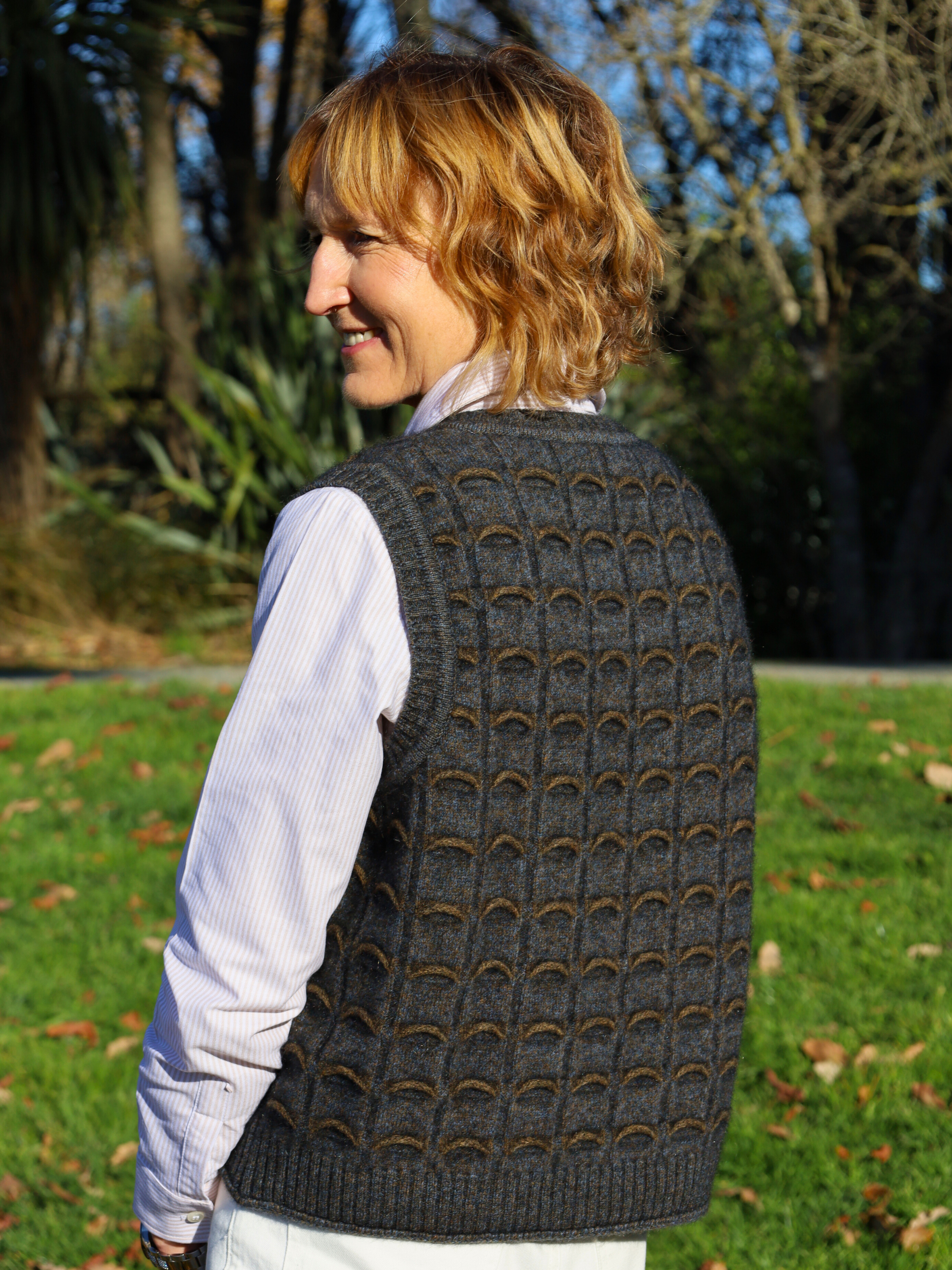 merino possum grey vest 2