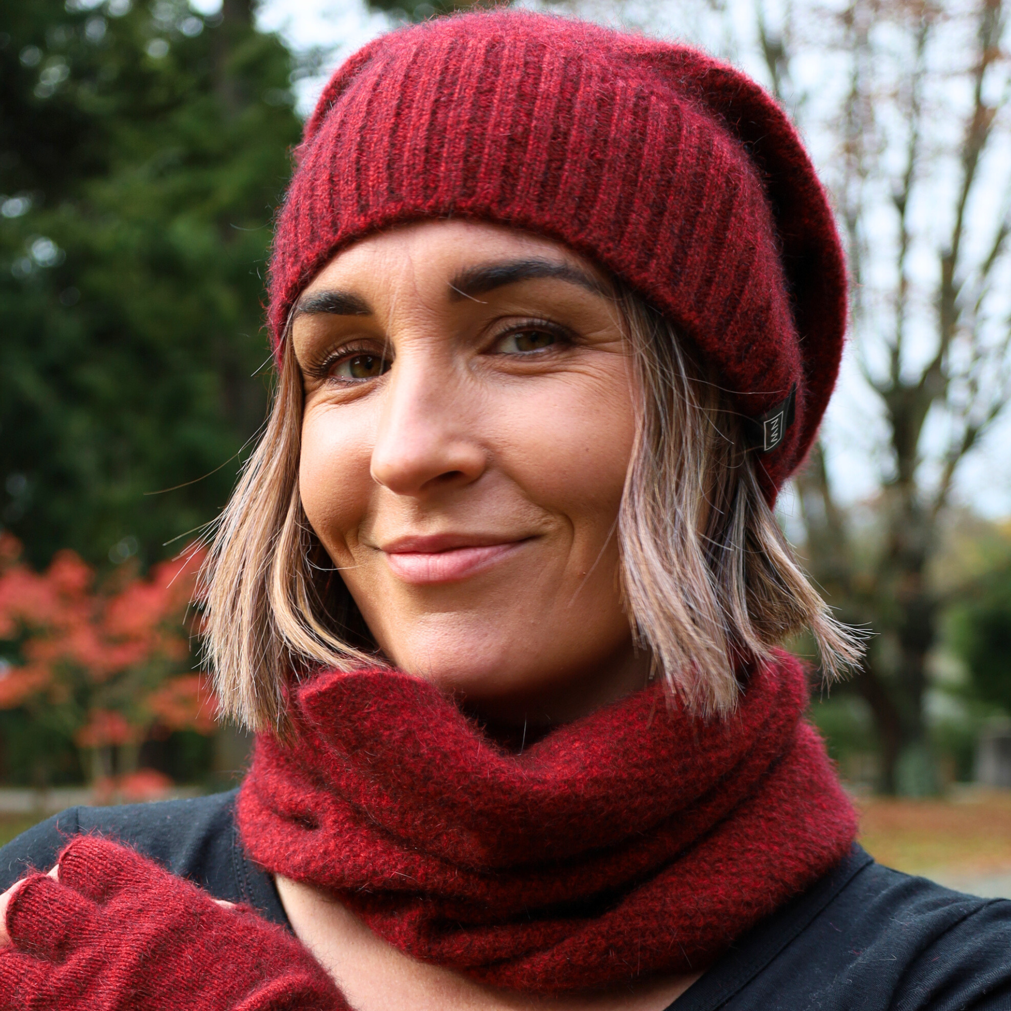 Merino Possum Moss Neck Warmer