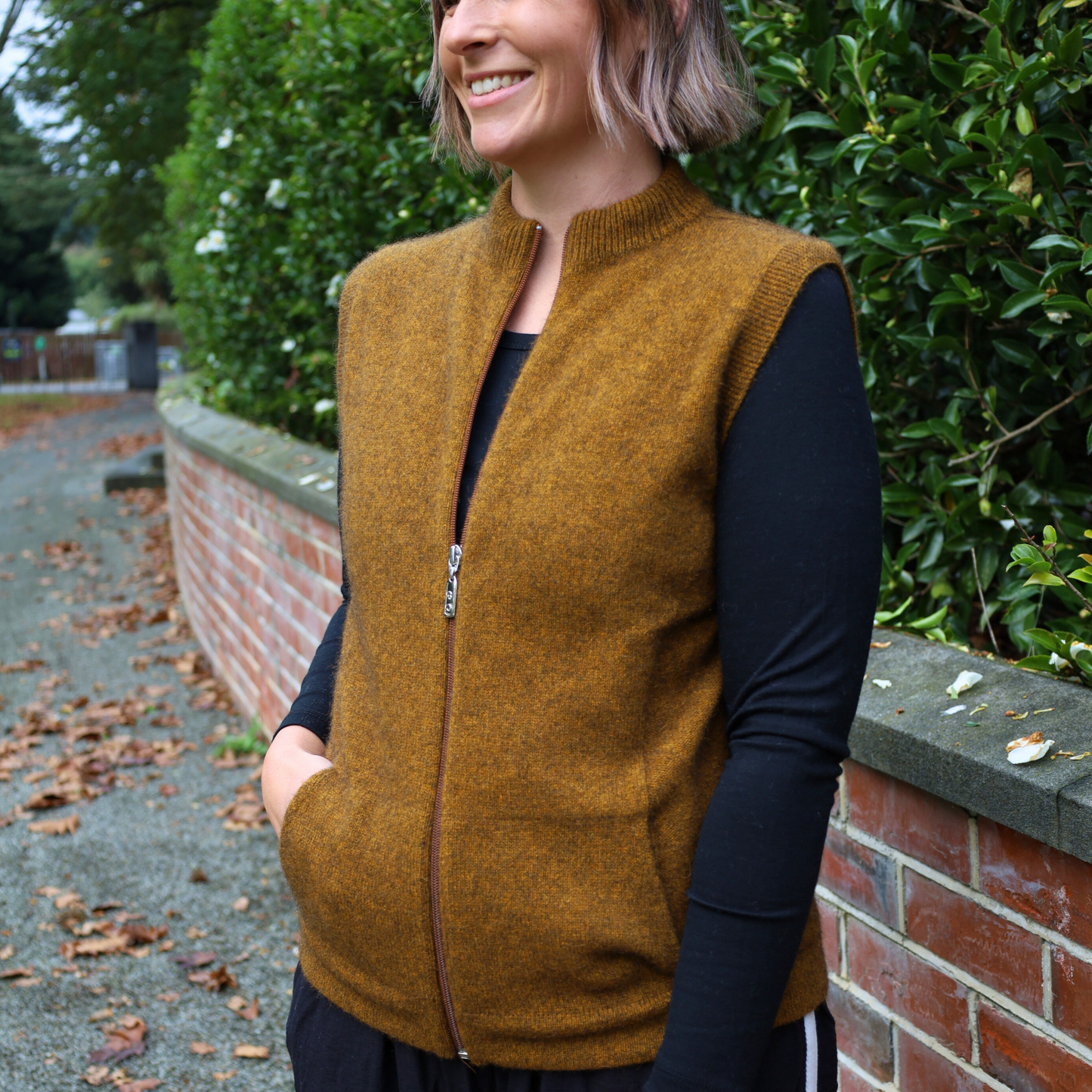 Merino Possum Sleeveless Vest