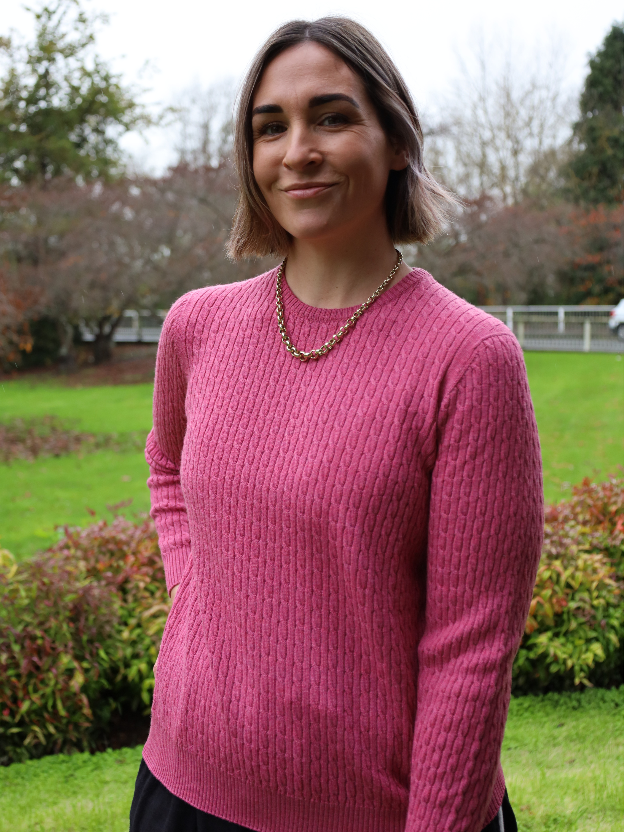 Royal Merino Cable Azalea