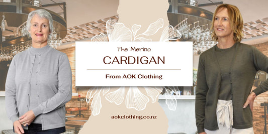 Stay Cosy and Stylish in AOK Clothing’s Merino Cardigans from New Zealand