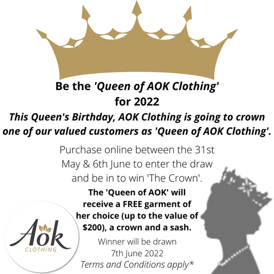 Be the Queen of AOK Clothing