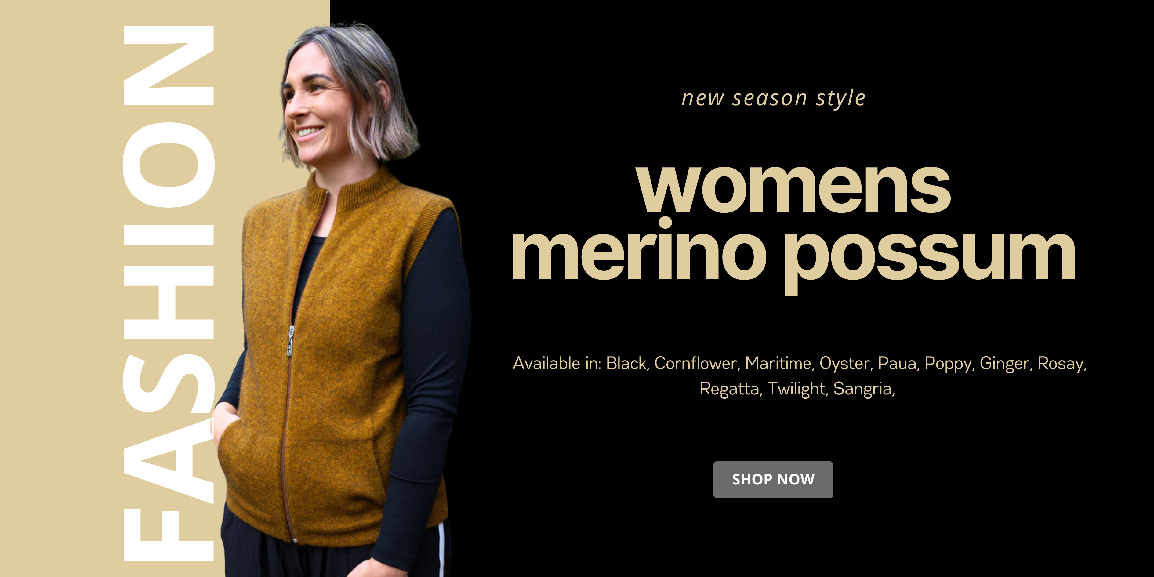 The Ultimate Layering Essential: Discovering AOK Clothing's Merino Possum Zip Vest