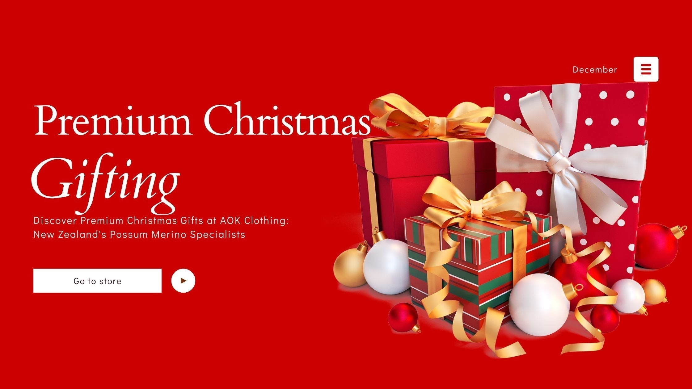 Discover Premium Christmas Gifts at AOK Clothing: