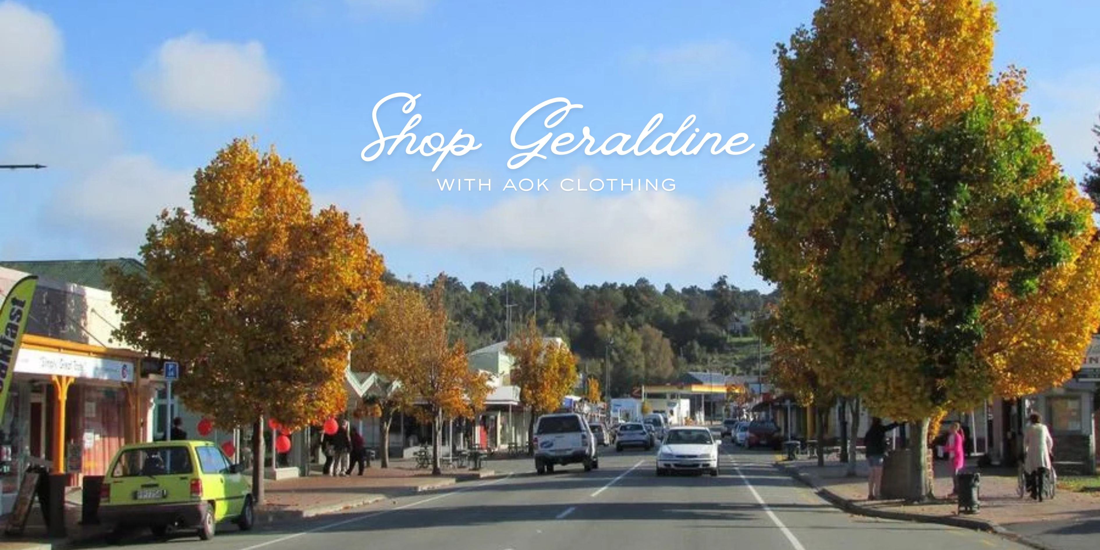Shop Geraldine with AOK Clothing