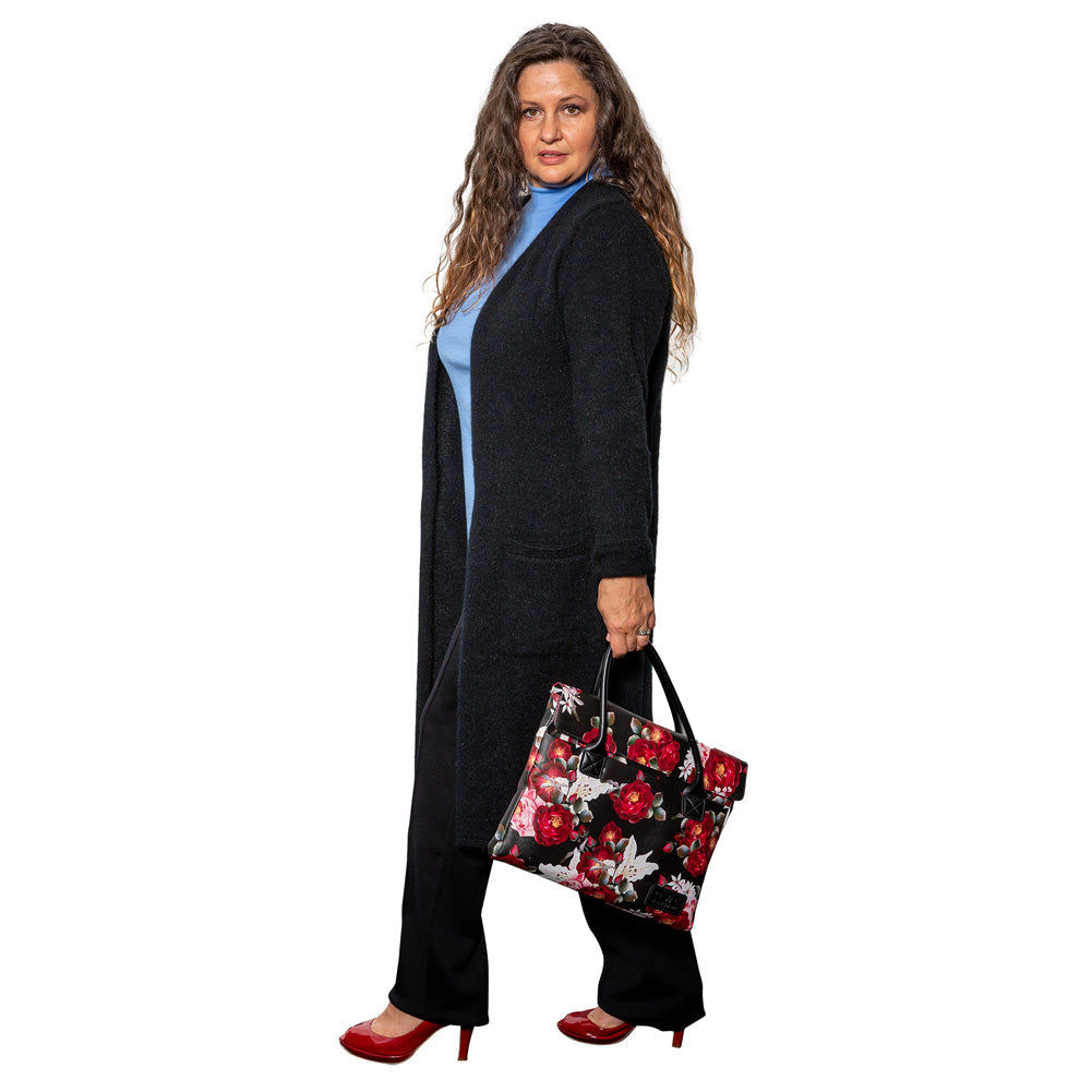 Stylish Merino Possum at AOK Clothing  This sophisticated longline coat is a timeless wardrobe staple suitable for any occasion.
