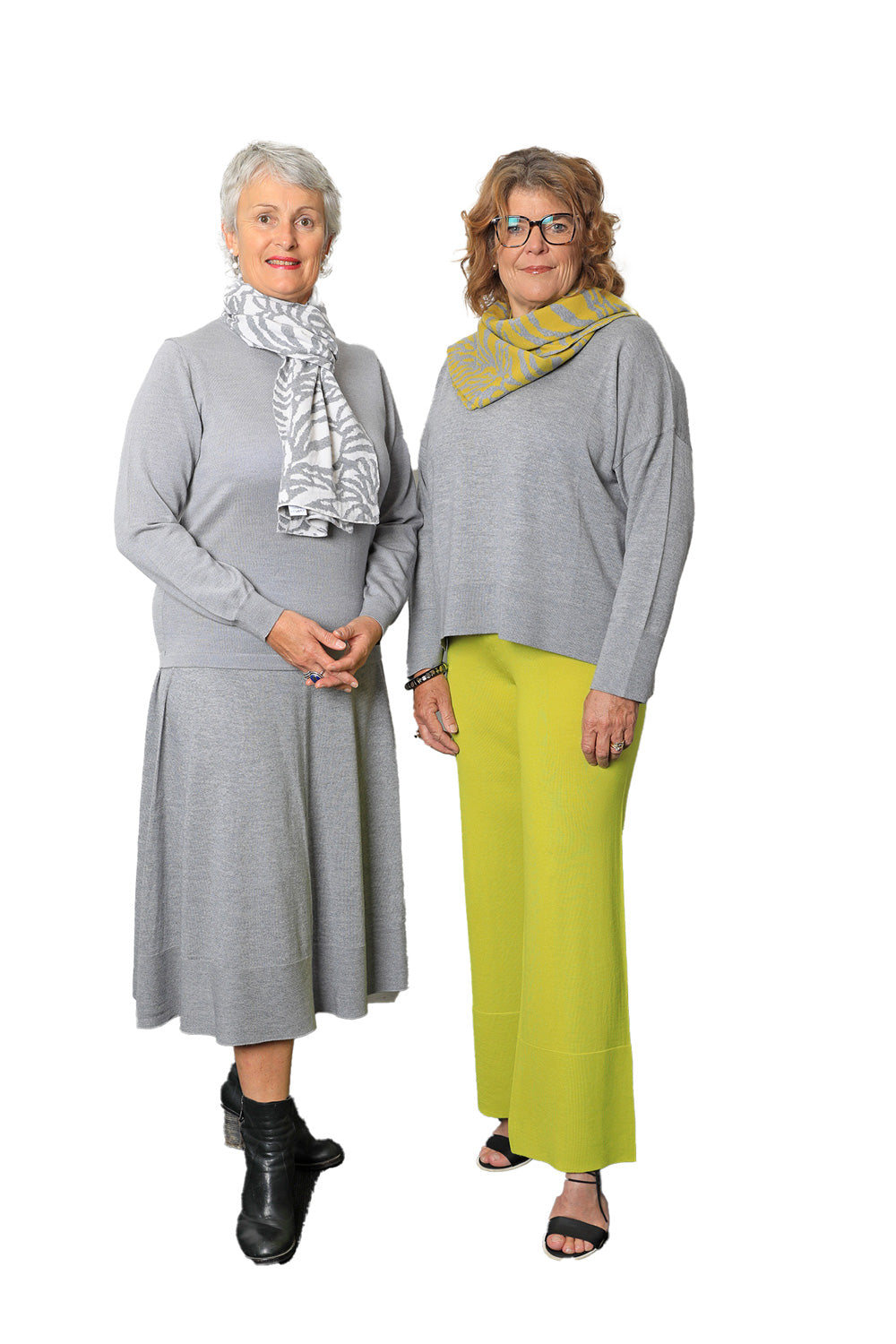 AOK Clothing proudly presents the Zebrato 100% Merino Scarf, A custom-made scarf designed to coordinate with the collection of knitwear available.