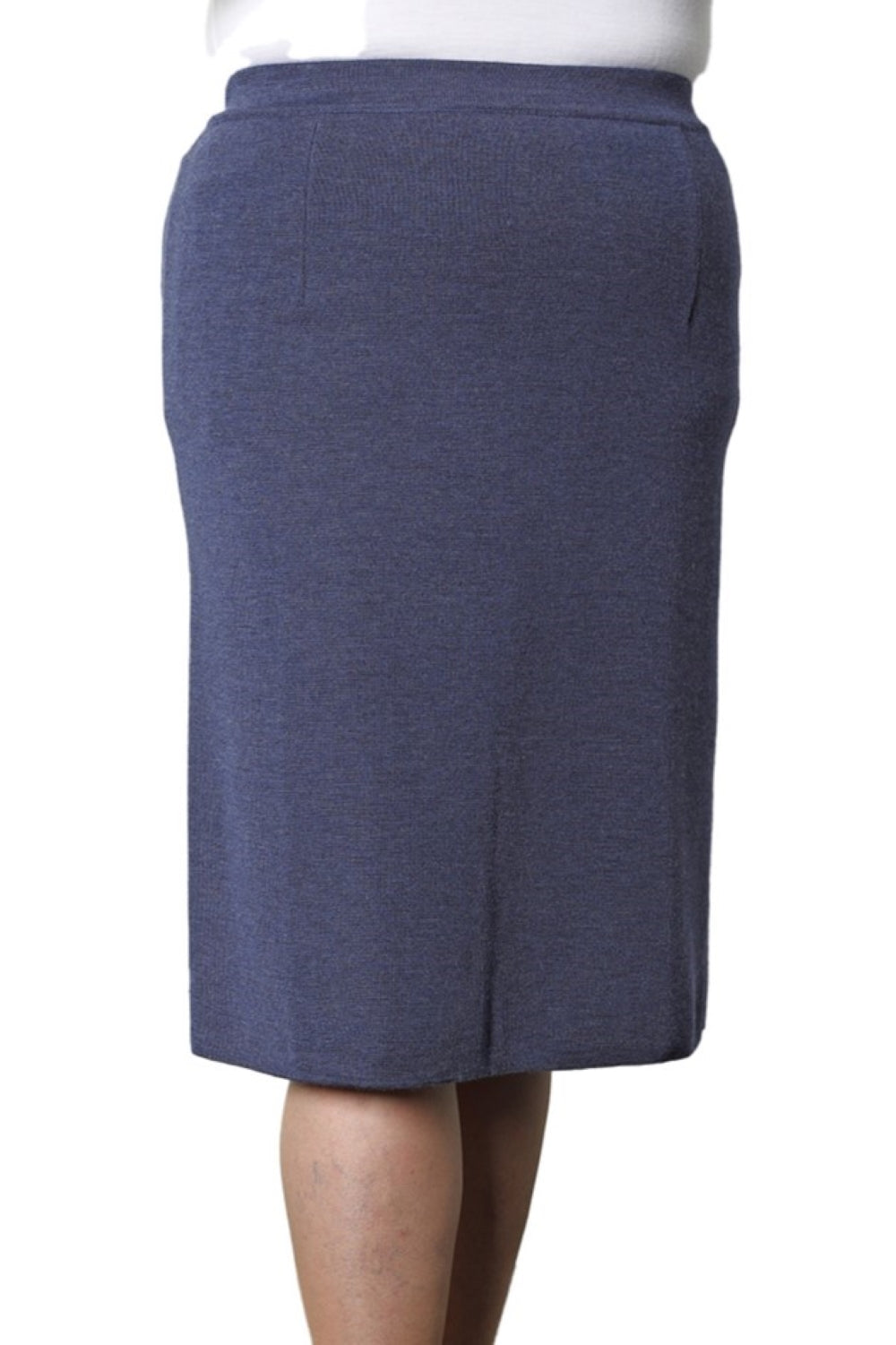 Products Made in Italy - Merino Plain Skirt Graglia