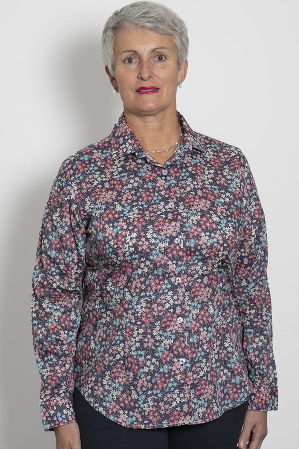 Liberty of London Blouse Sea Blossoms Pastel