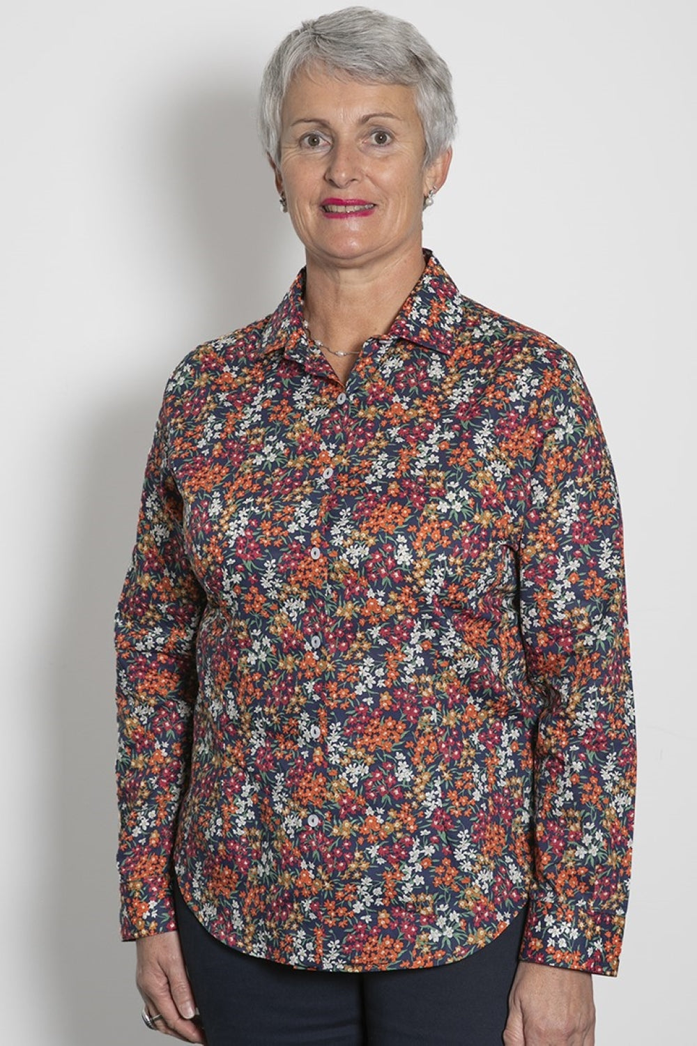 Liberty of London Blouse Sea Blossoms Bright