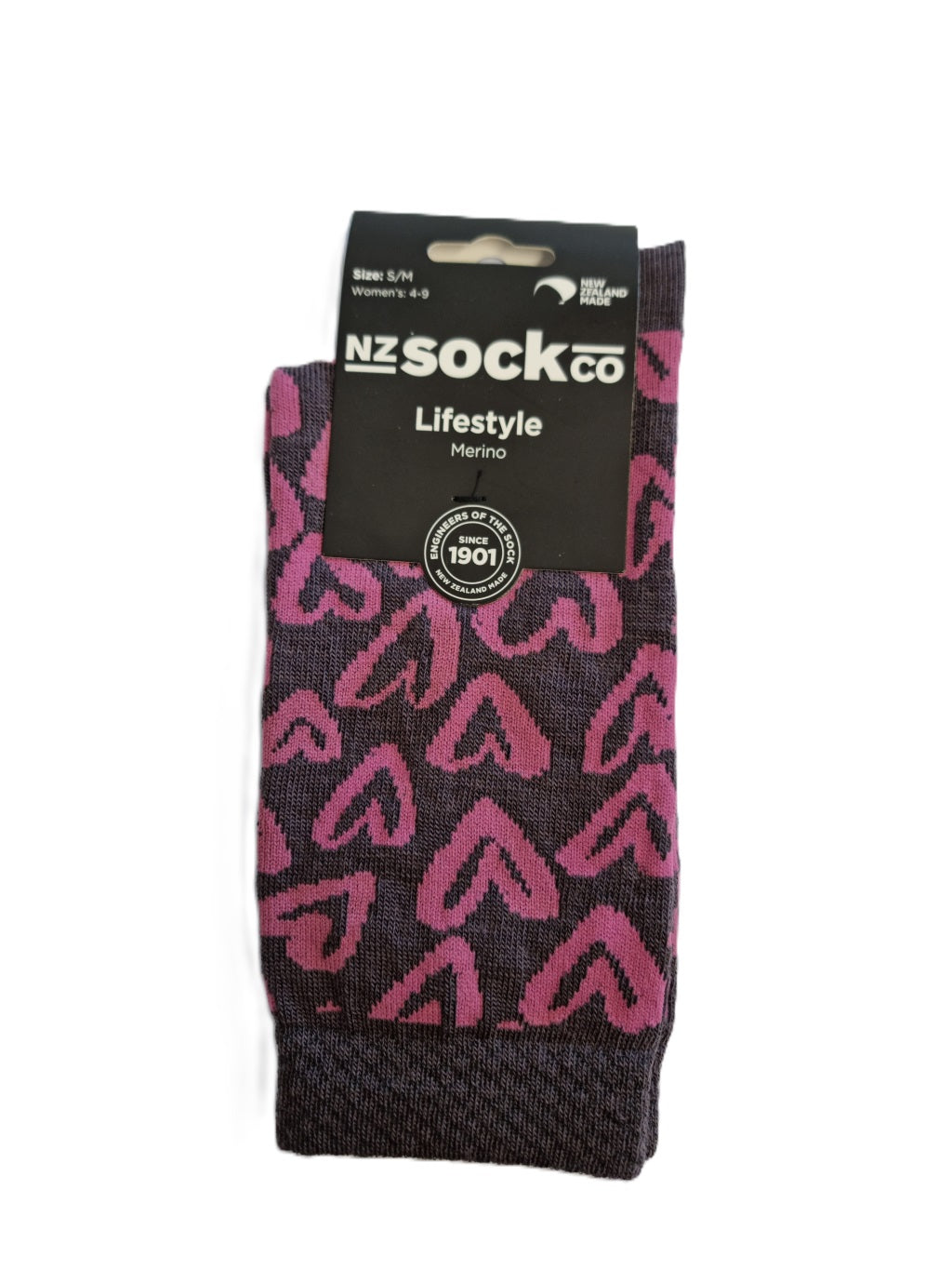 Merino Heart Socks