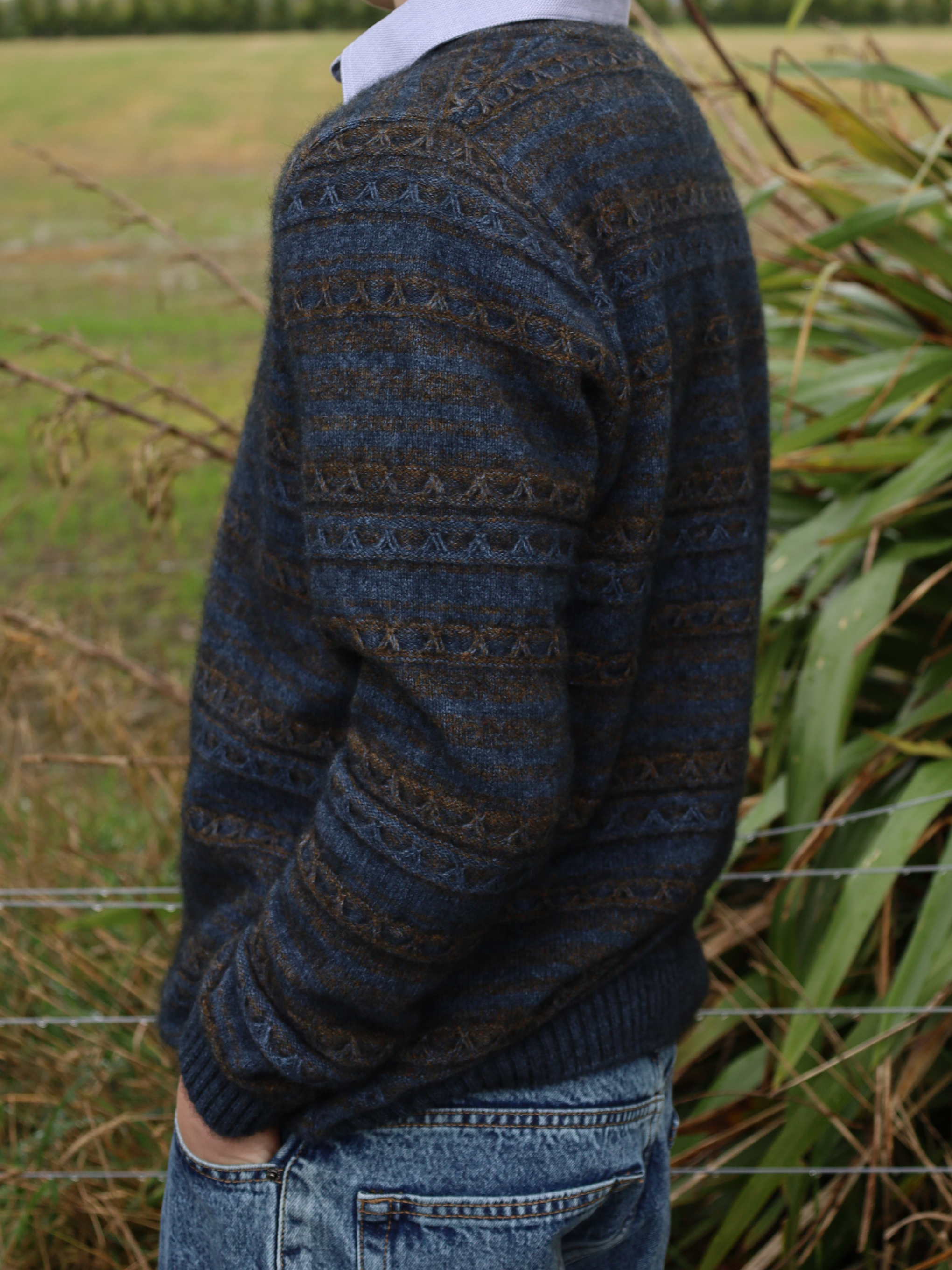 Merino Possum Men's Artisan Sweater from AOK Clothing