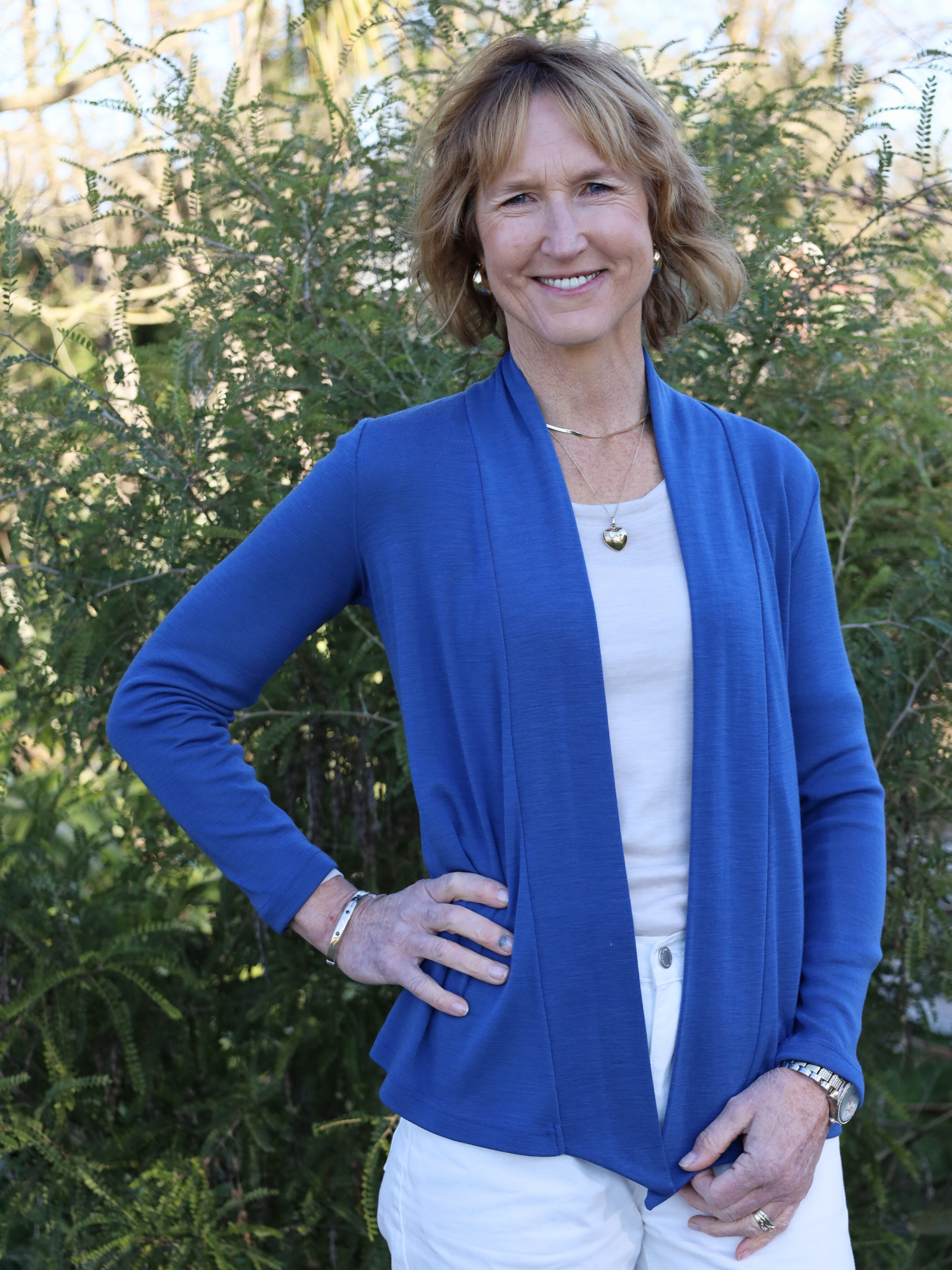 diva jacket bay road merino blue