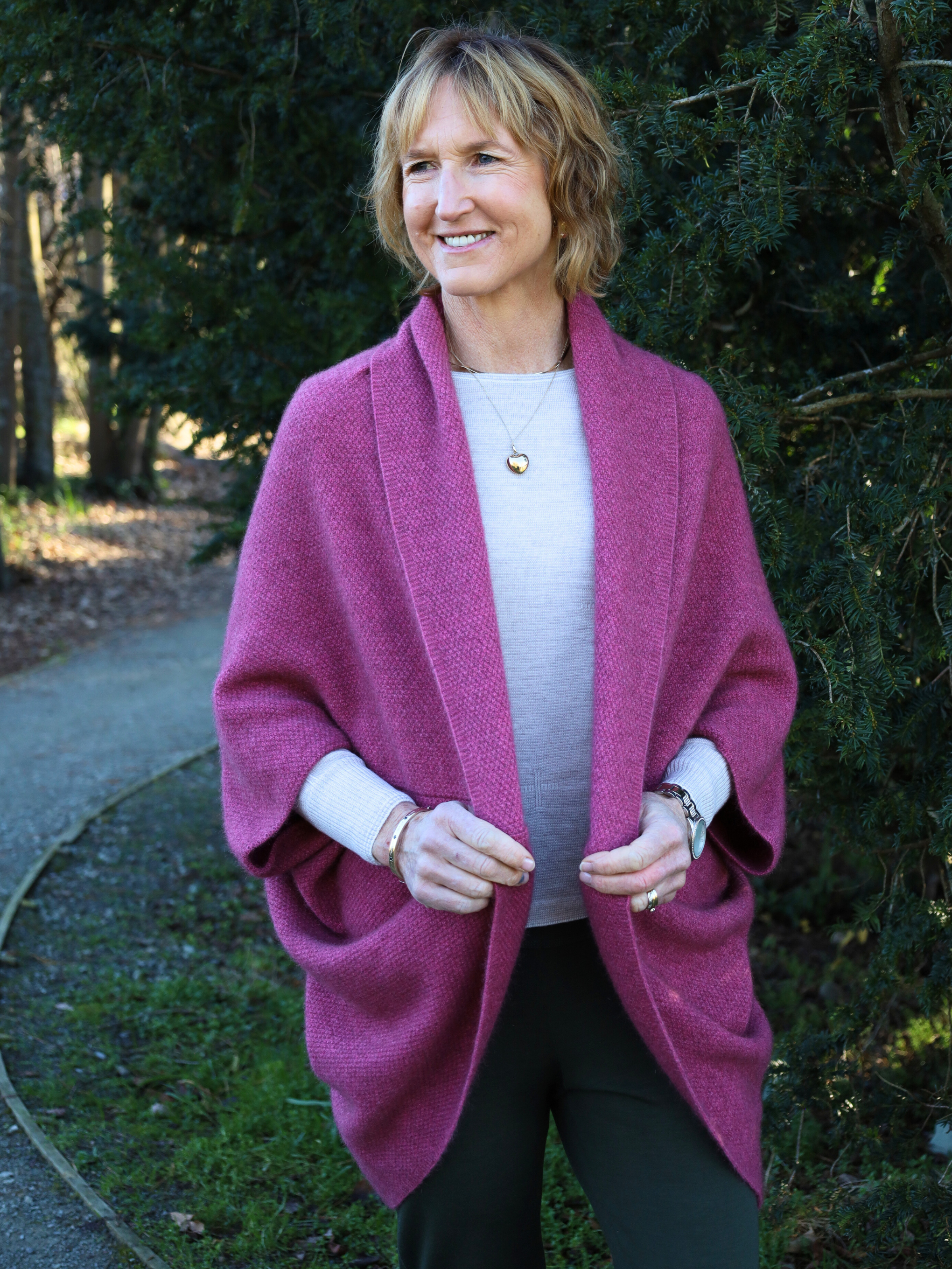 Merino Possum Longline Wrap