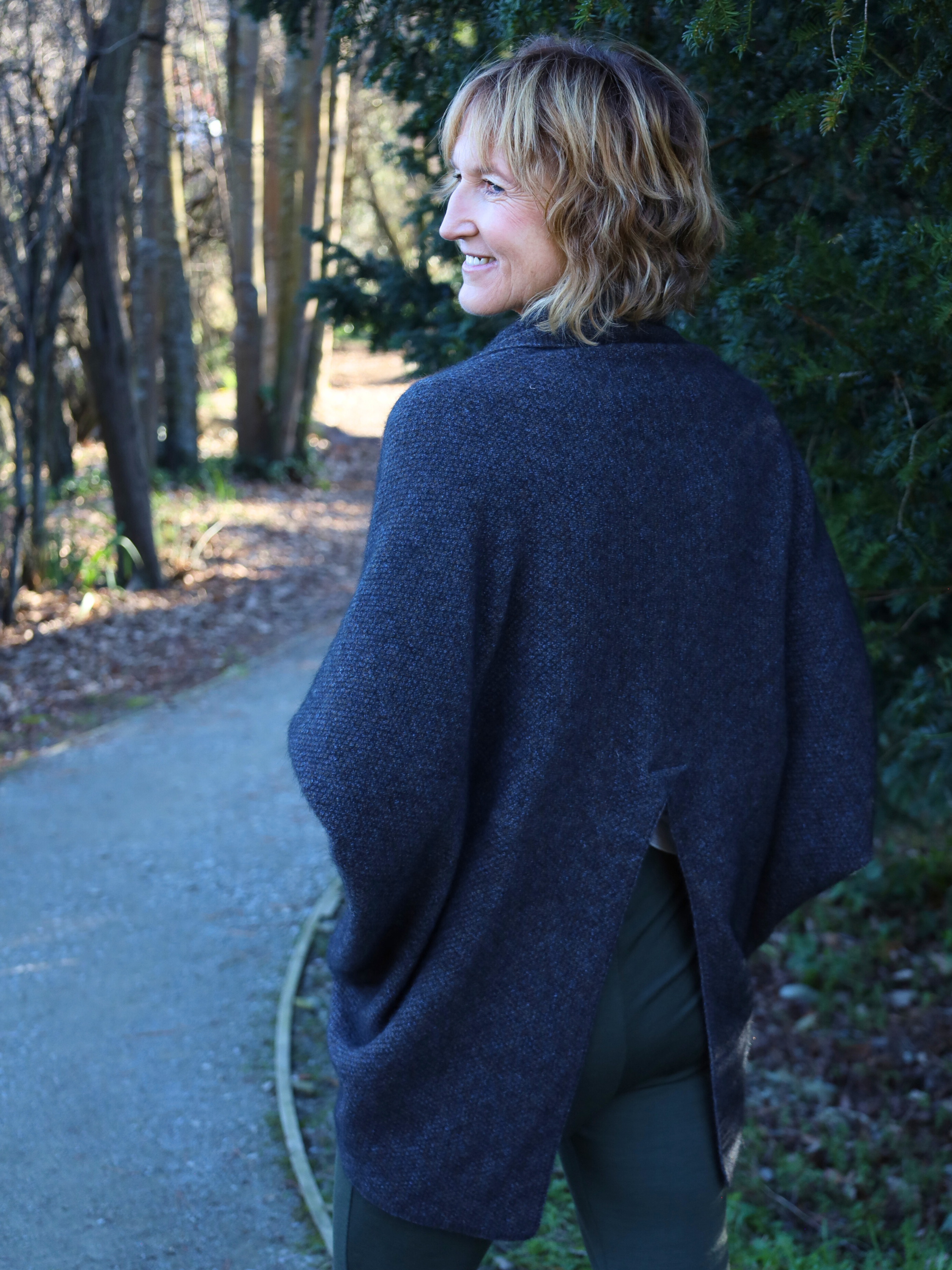 Merino Possum Longline Wrap