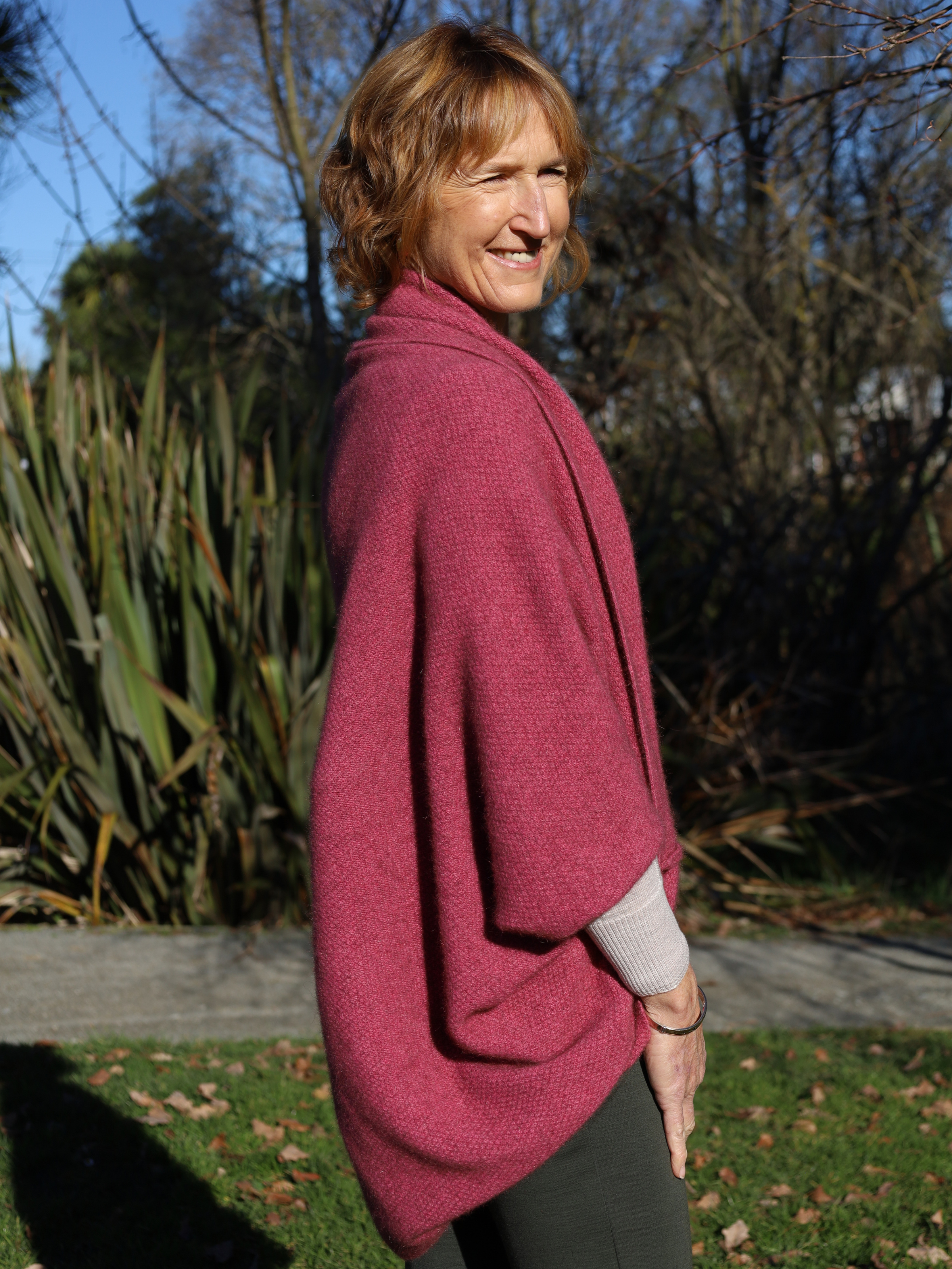 Merino Possum Longline Wrap