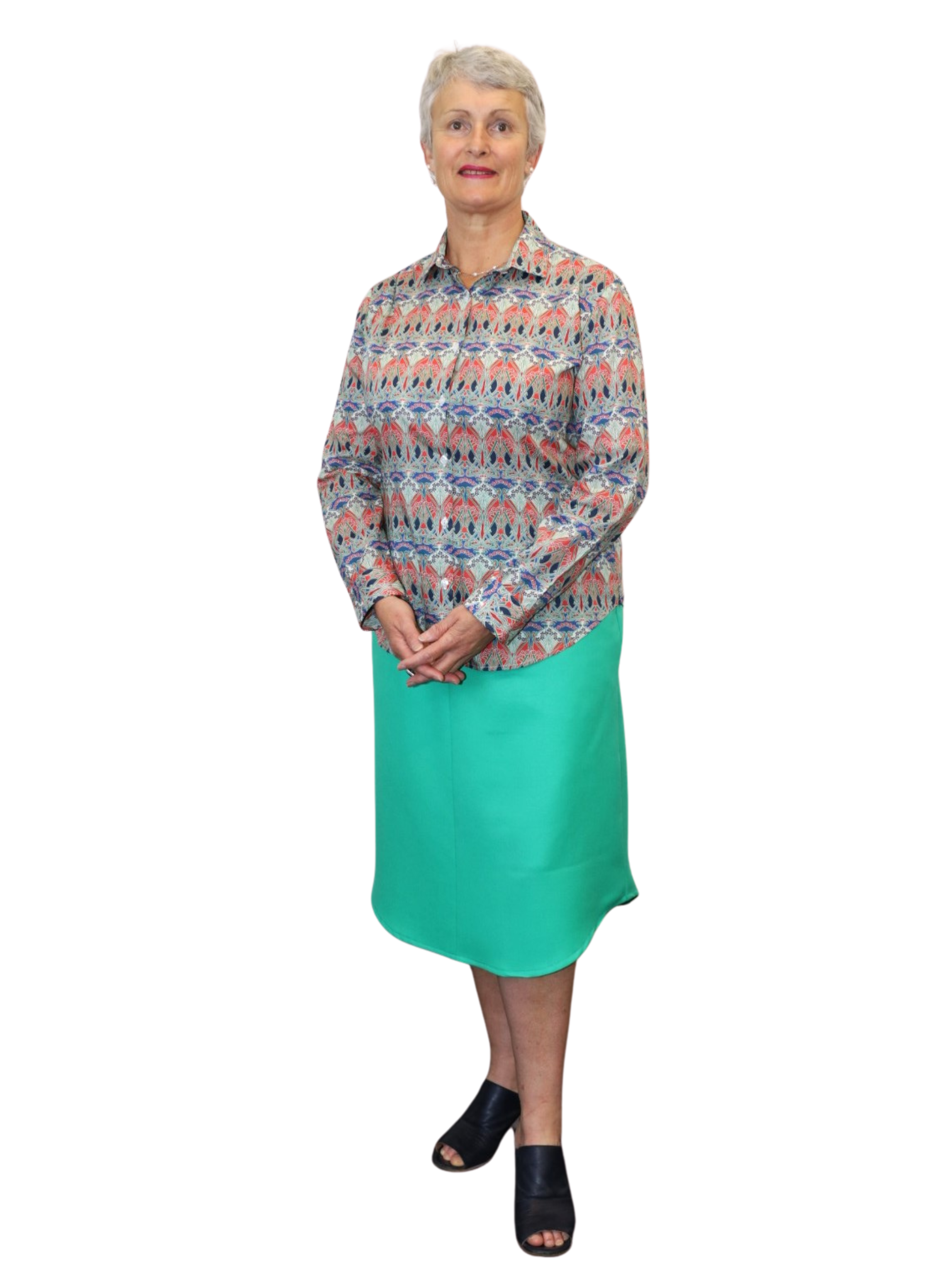 Fine Wool Skirt - Italian Made