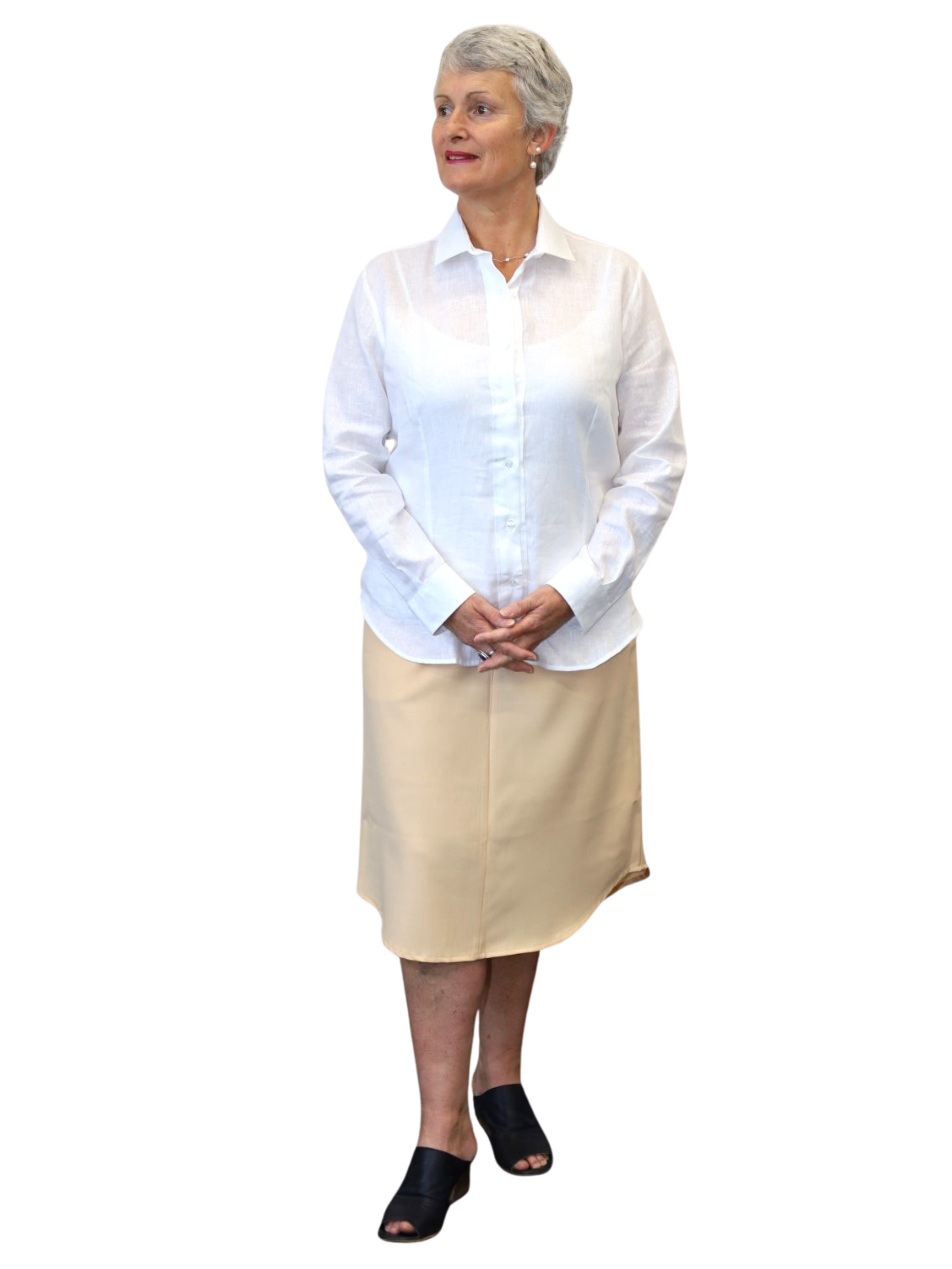 Fine Wool Skirt - Italian Made