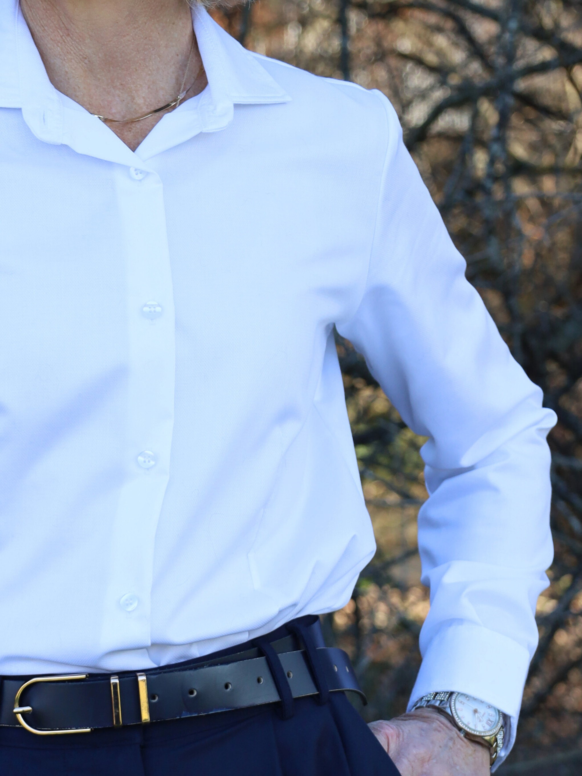 white long sleeve shirt, AOK clothing 3