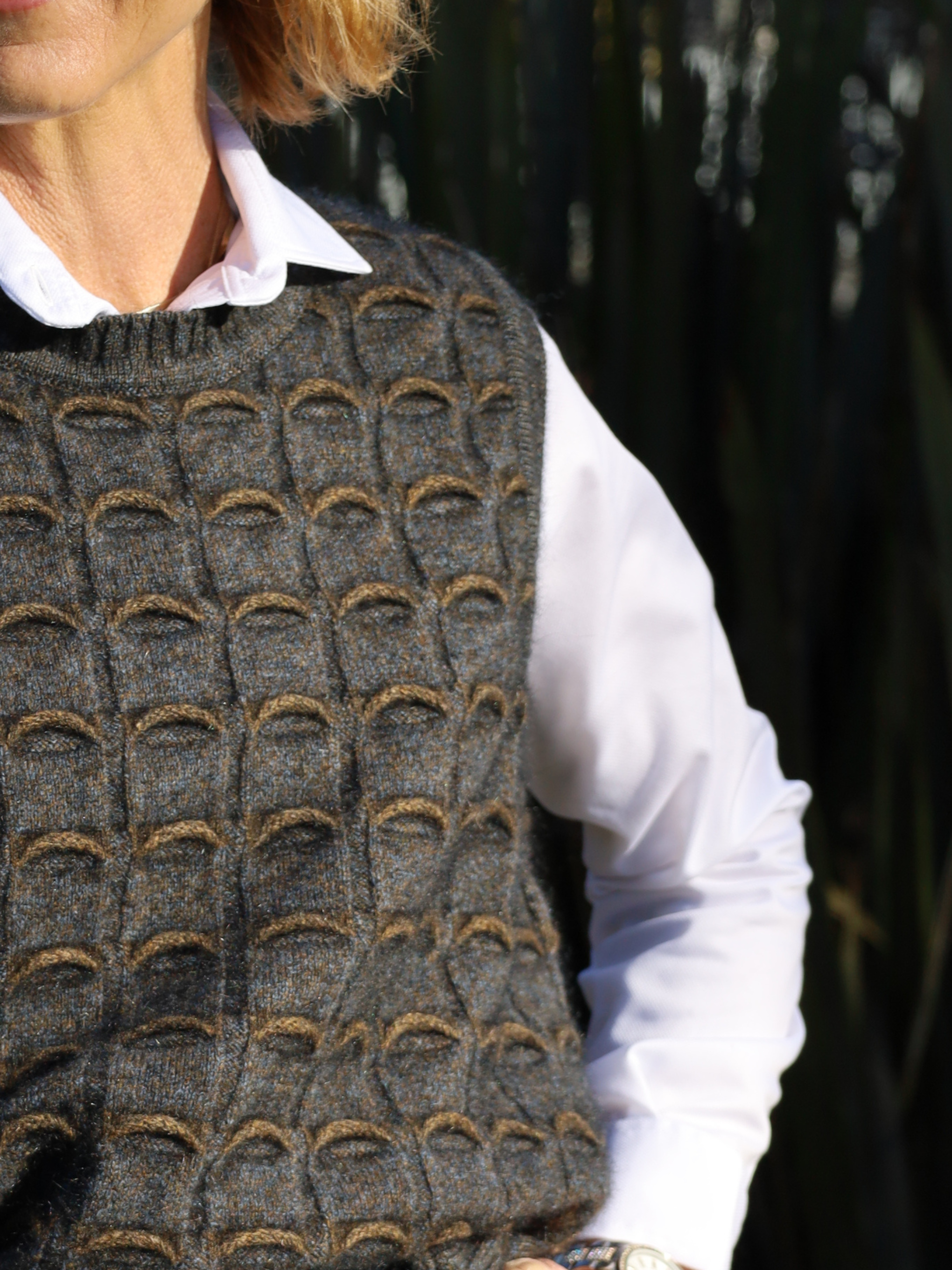 AOK Clothing merino possum vest