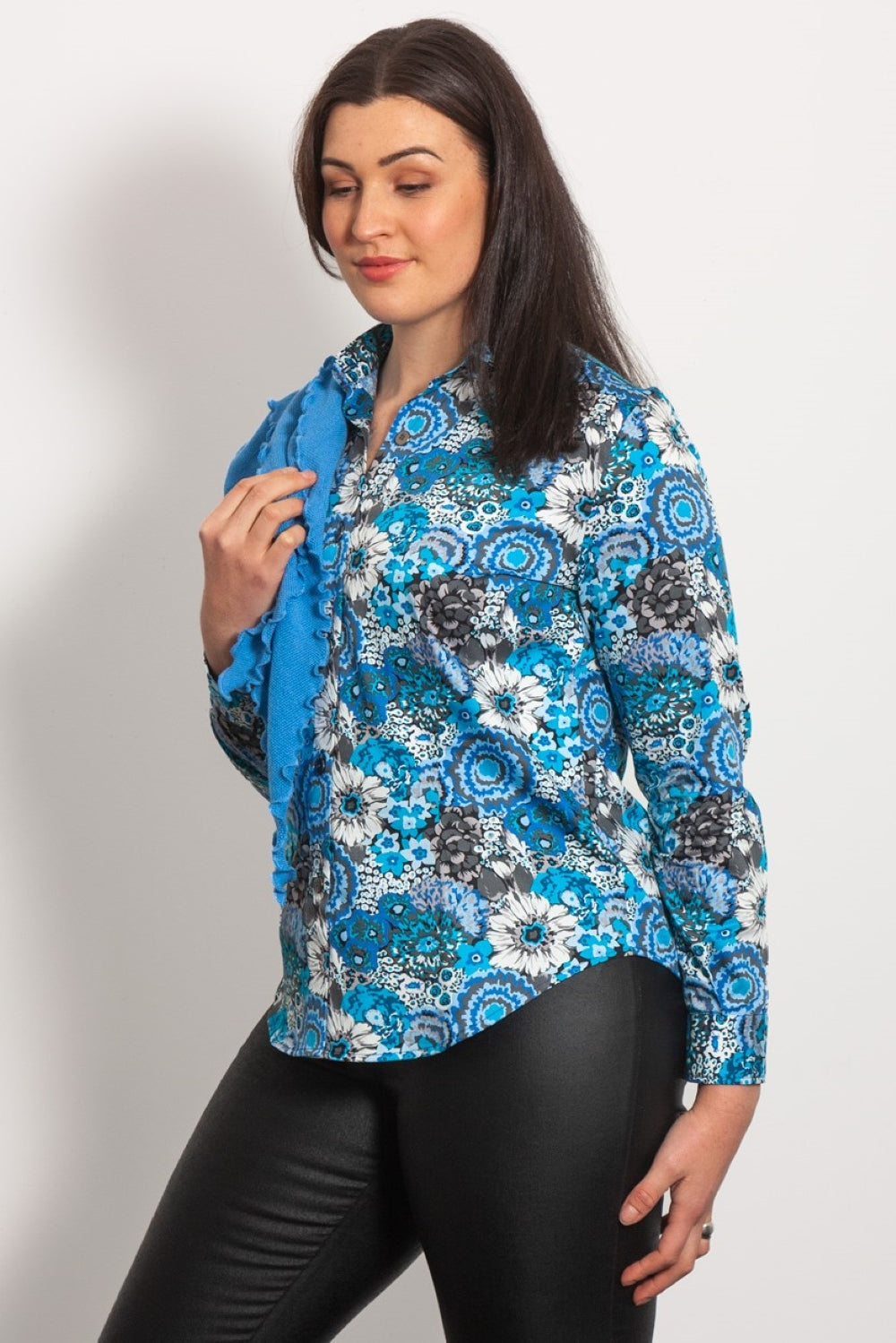 100% Cotton - Long Sleeve Blouse