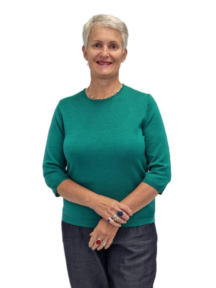 Classic Merino Crew Neck - Short Sleeves