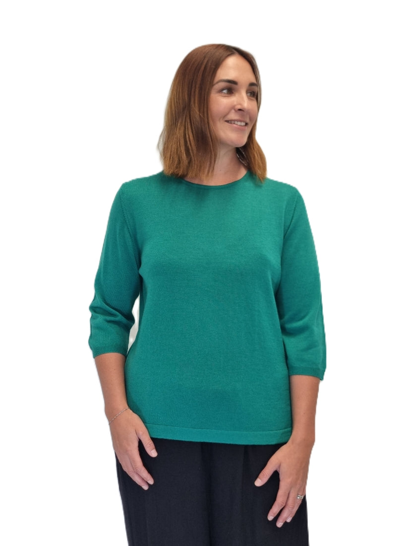 Classic Merino Crew Neck - Short Sleeves