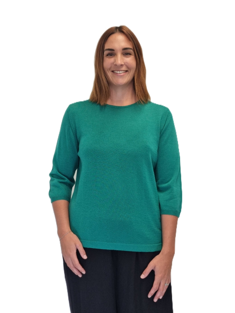 Classic Merino Crew Neck - Short Sleeves