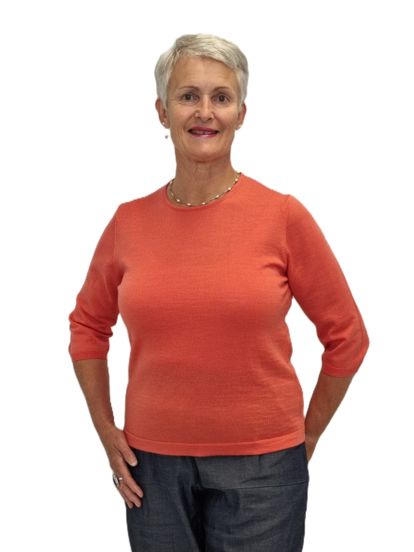 Classic Merino Crew Neck - Short Sleeves