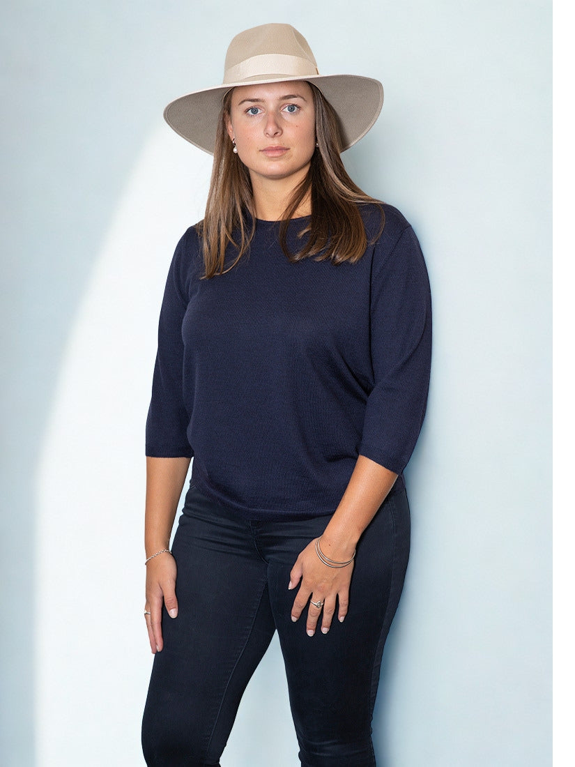 Classic Merino Crew Neck - Short Sleeves