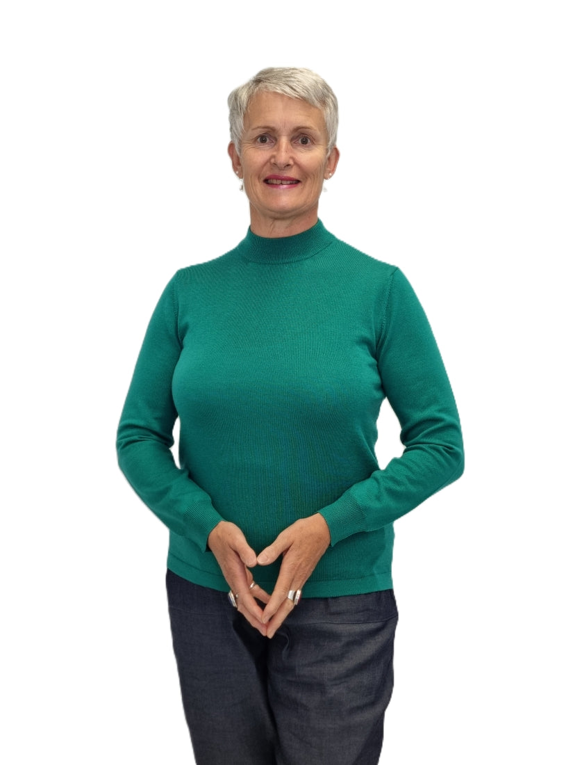 Classic Merino Turtle Neck - Long Sleeves