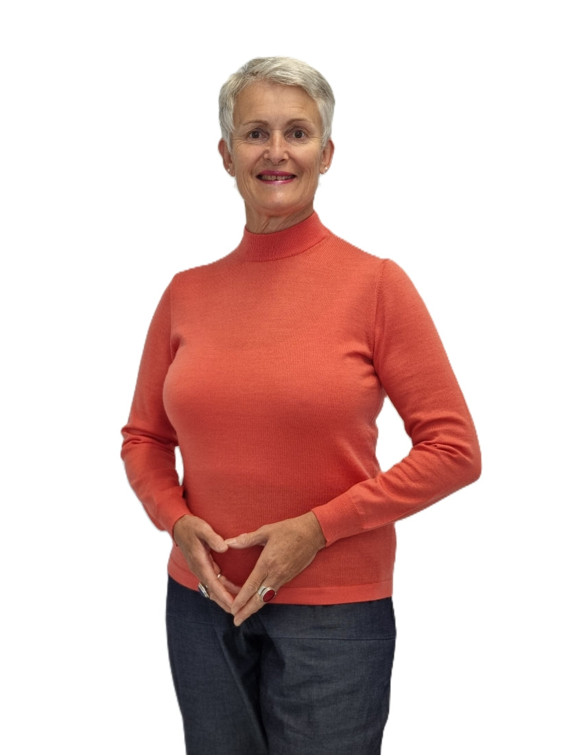 Classic Merino Turtle Neck - Long Sleeves