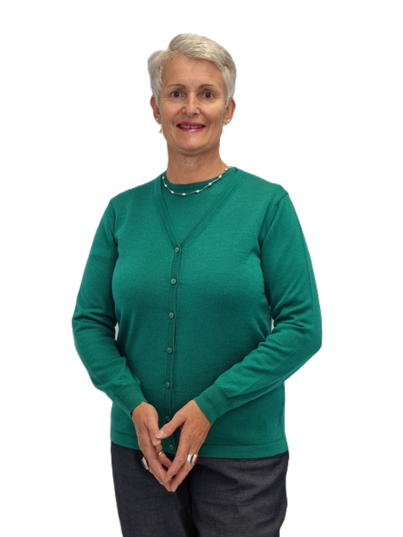 Classic Merino V Cardigan