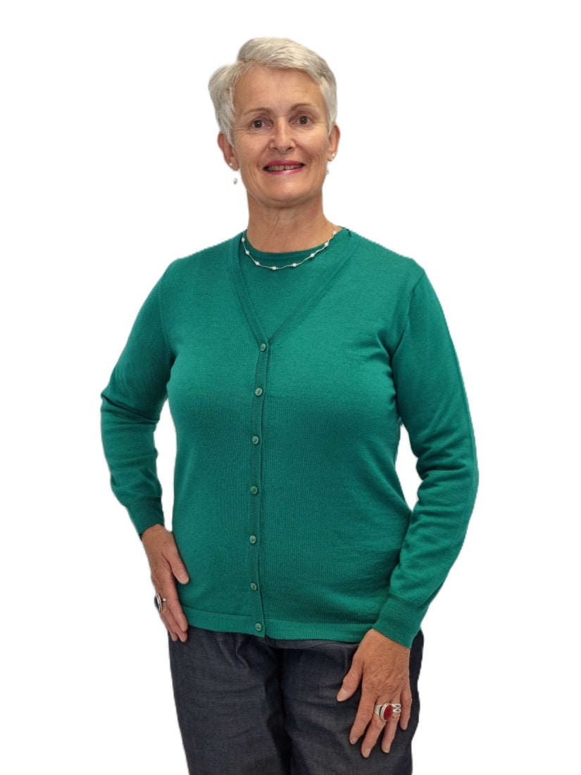 Classic Merino V Cardigan