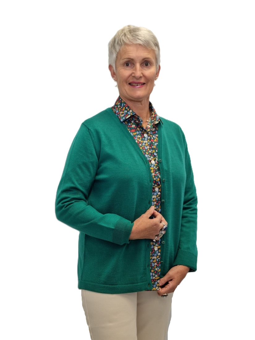 Classic Merino V Cardigan