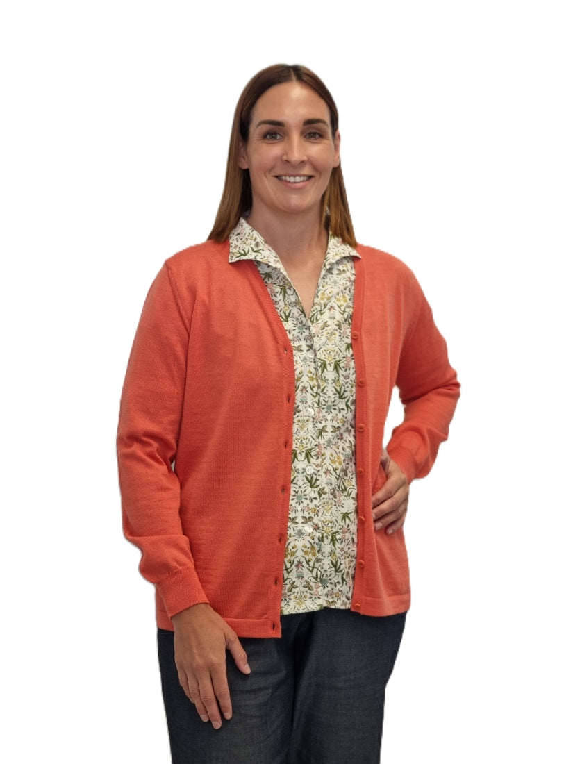 Classic Merino V Cardigan