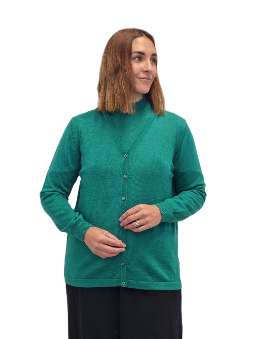 Classic Merino V Cardigan