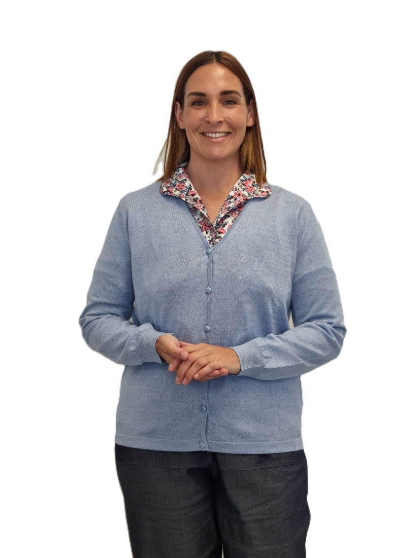 Classico V-Neck Merino Cardigan