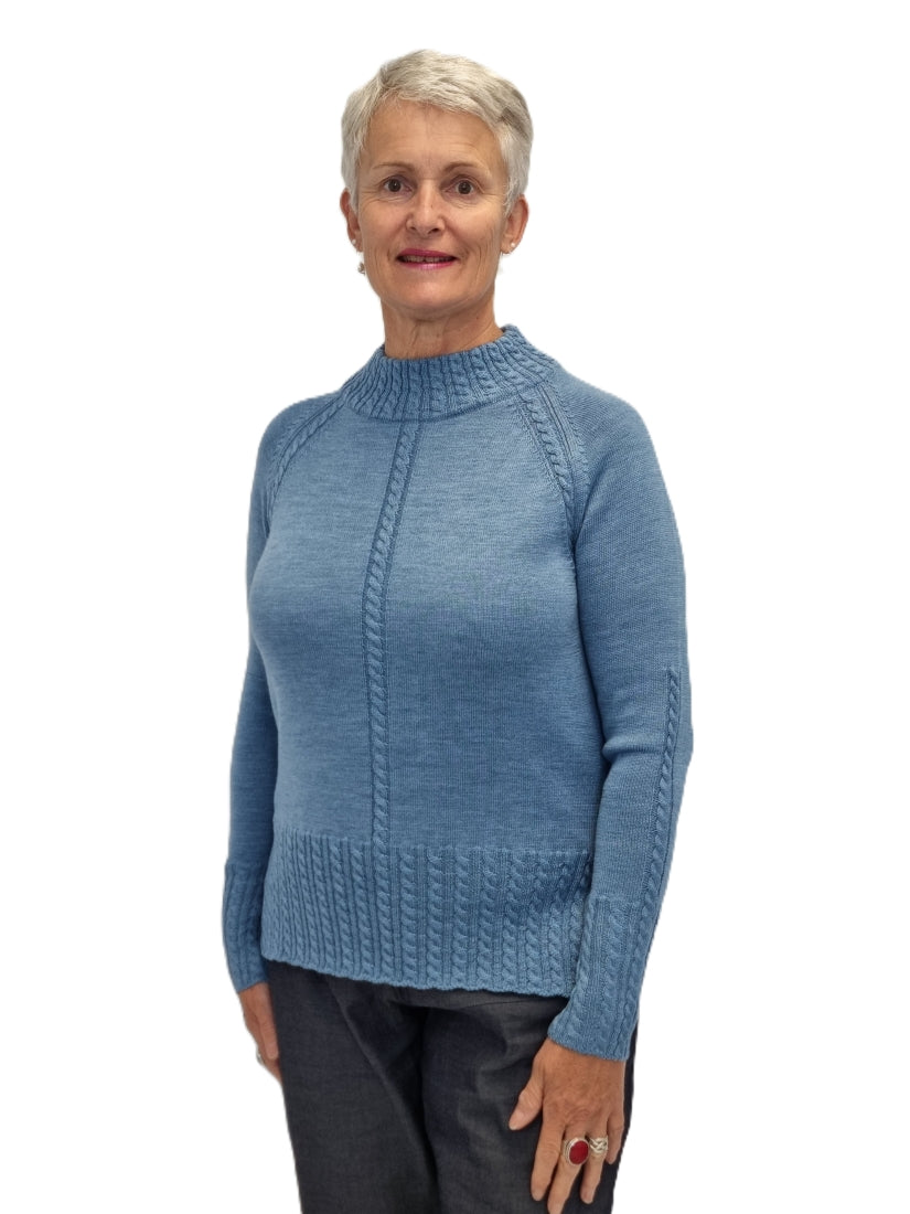 Lena Mock Crew Neck Jumper