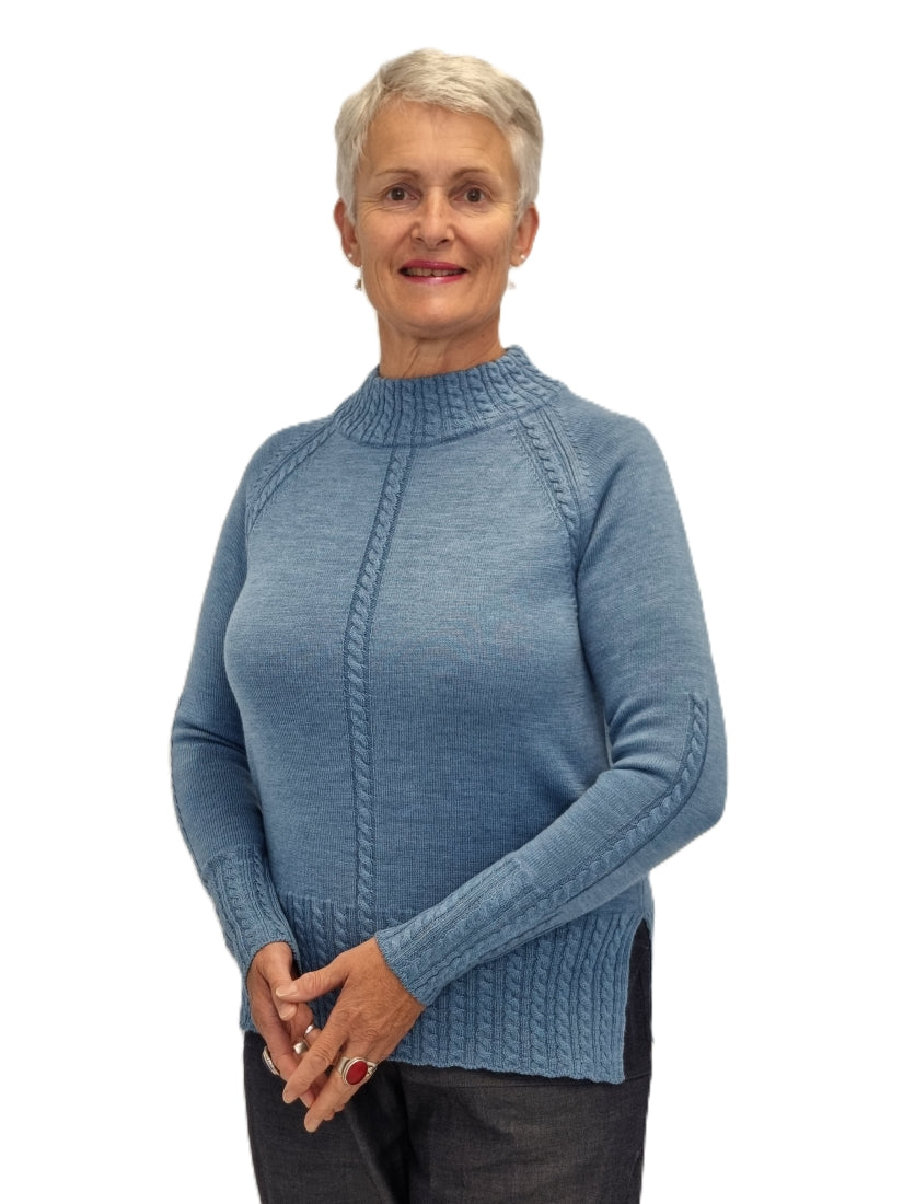 Lena Mock Crew Neck Jumper