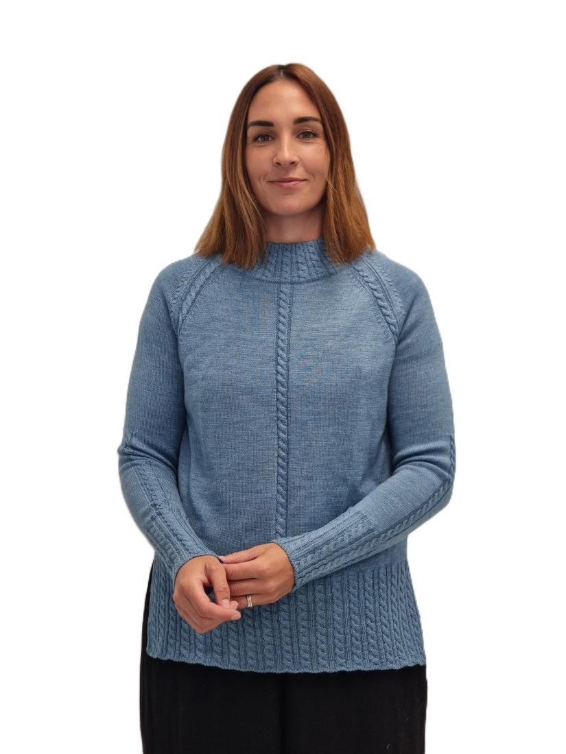 Lena Mock Crew Neck Jumper