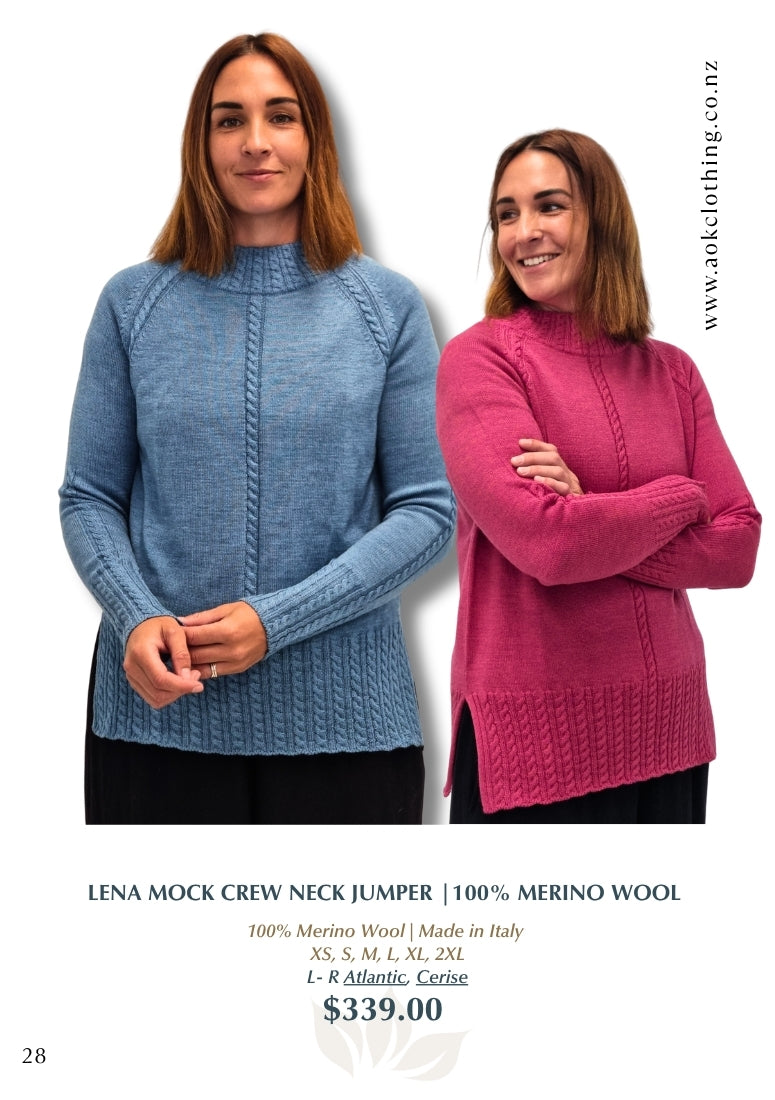Lena Mock Crew Neck Jumper