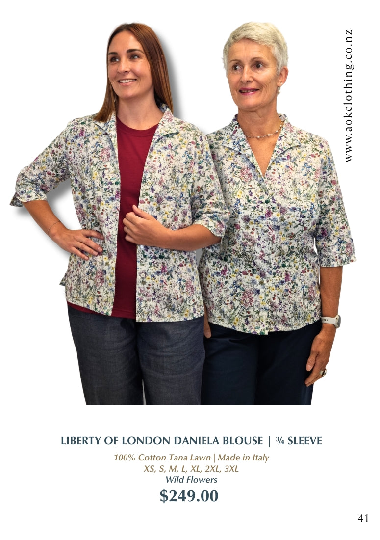 Liberty of London Daniela Blouse - Wild Flowers