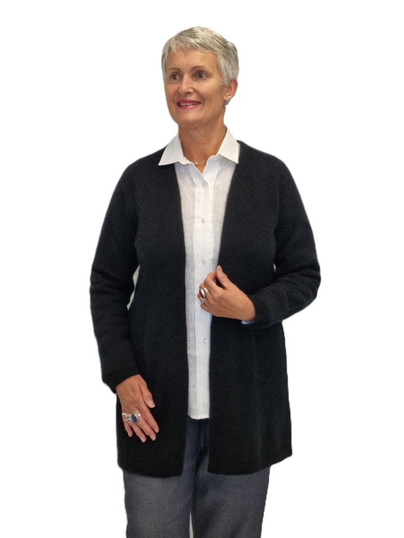 Merino Possum Longline Cardigan