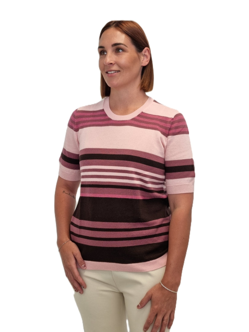 Merino Variegated Crew T-Shirt