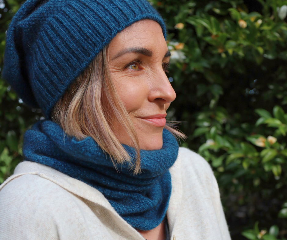 Merino Possum Moss Neck Warmer