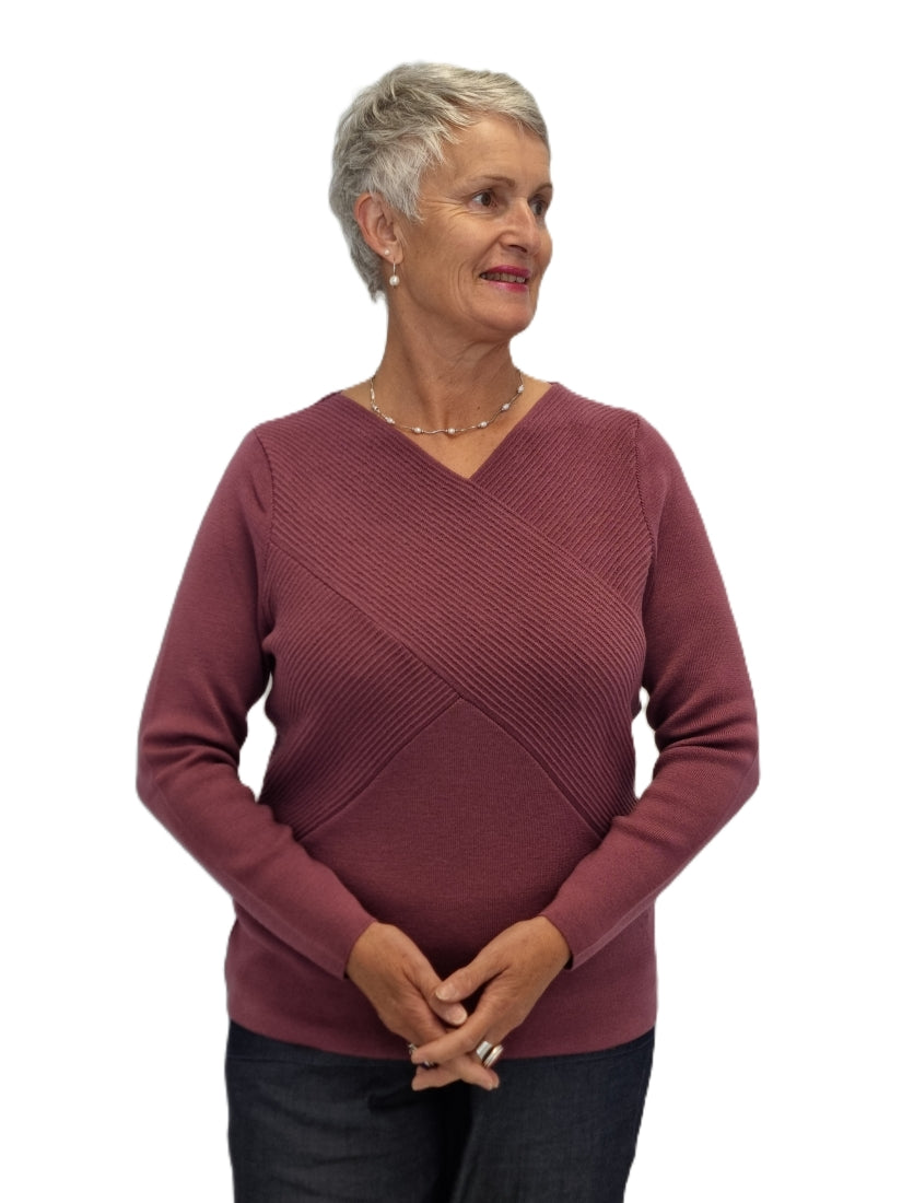 Proudly Made in New Zealand: 100% Extra Fine Super Soft Merino Wool Wrap - mauve
