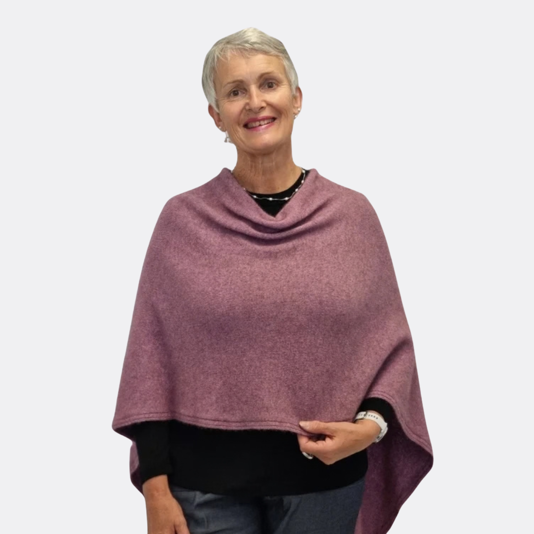 possum merino NZ, merino knitwear NZ and NZ made knitwear Geraldine AOK Clothing